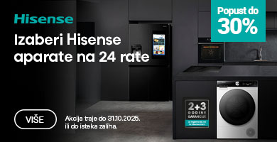 Hisense aparati 24 rata 10/25  HRV-202507-13159-Hisense range BEZ Dostave 390x200.jpg