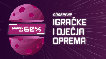 Odabrane igračke i dječja oprema Black Friday popust do 40%