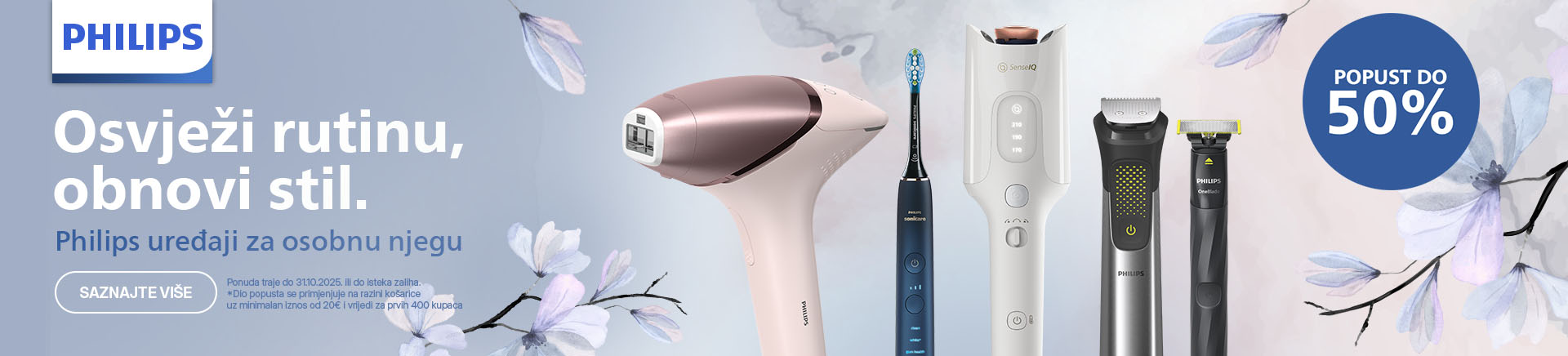 Philips AZON - Osvježi rutinu, obnovi stil 10/25 HRV-202504-11383-Philips AZONPhilipsPH_eKupi_04_25_760X872_CTA.jpg